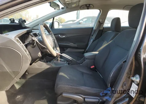 2013 Honda Civic Lx from USA, damaged, VIN 2HGFB2F57DH586833